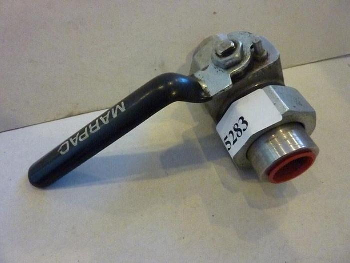 Used MARPAC Ball Valve CF8M 316 RTFE 2500 115 F #5283