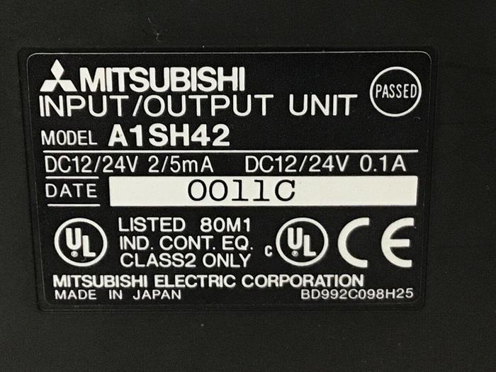 Used MITSUBISHI I/O Module A1SH42 #100731