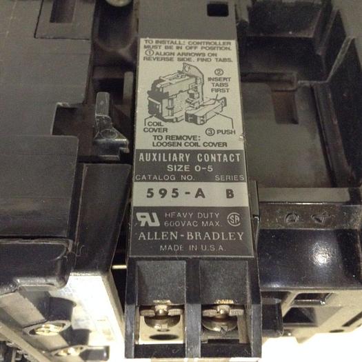 Used ALLEN BRADLEY Contactor 500L-AOD92 SER B #71464