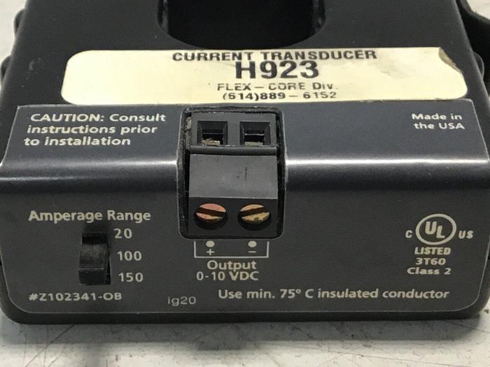 Used FLEX-CORE Current Transducer H923 #123763