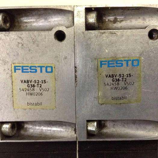 Used FESTO Control Block w/ Valves VTSA-FB Used