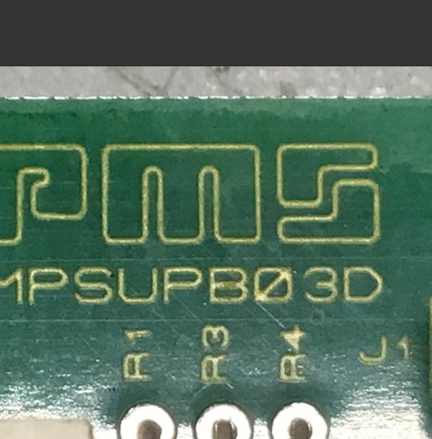 Used PMS Circuit Board MPSUPB03D USED