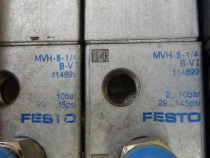 Used FESTO Control Block / Valve Terminal IFB8-02 #52836