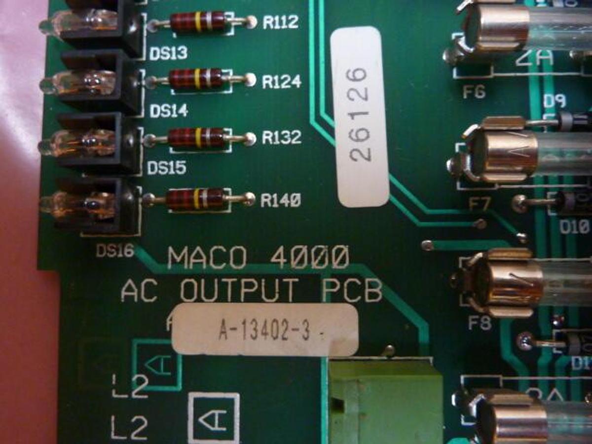 Used BARBER COLMAN AC Output Circuit Board A-13402-3 Used