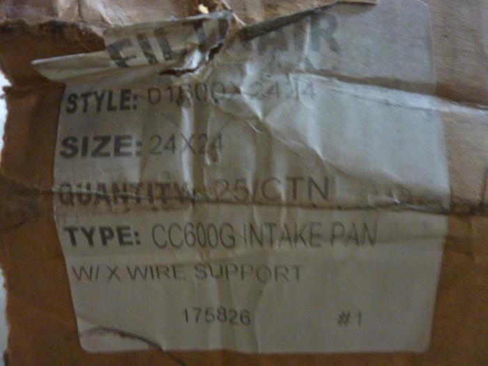 FILTRAIR Filter CC-600 G Used