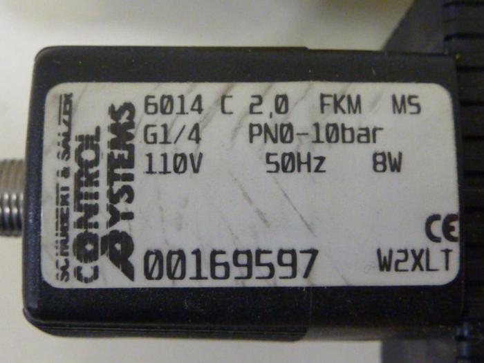 Used SCHUBERT & SALZER Angle Valve A102764/44/2006 #61139