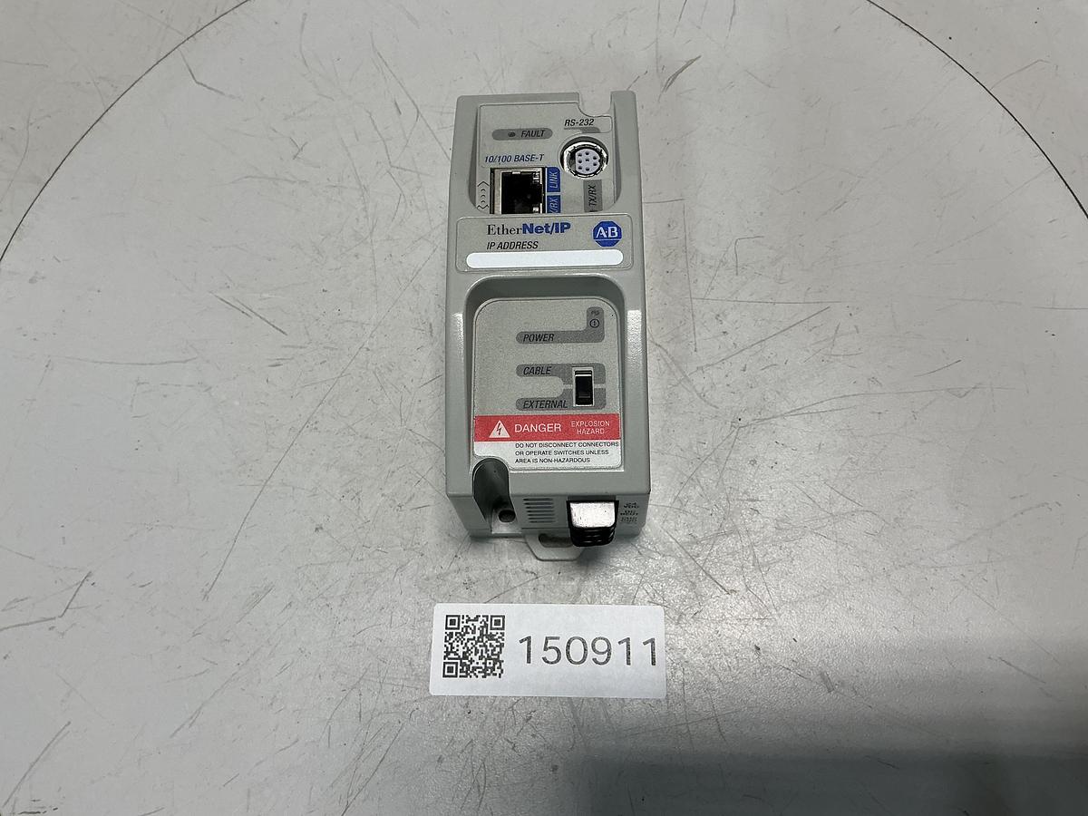 Used ALLEN BRADLEY 1761-NET-ENI SER. D