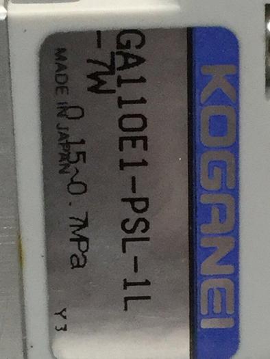 Used KOGANEI Manifold w/ Valves PBM6P-9W #104822