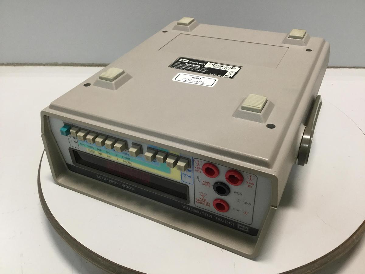 Used GW INSTEK Digital Multimeter GDM-8135 #107270