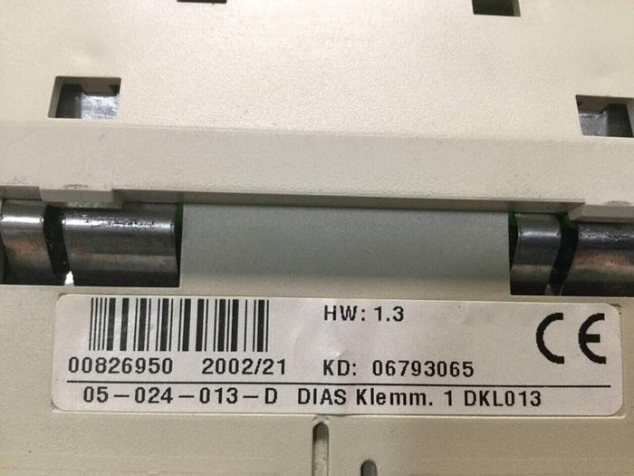 Used SIGMATEK Terminal Base Module DKL013 05-024-013-D #100130