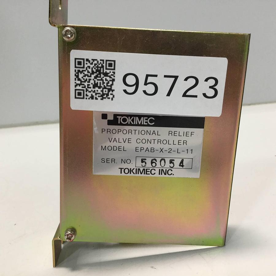 Used TOKIMEC Proportional Relief Valve Controller EPAB-X-2-L-11 Used