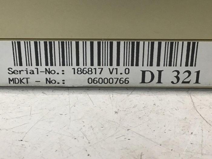 Used DEMAG Input Module DI321 06000766 #124678