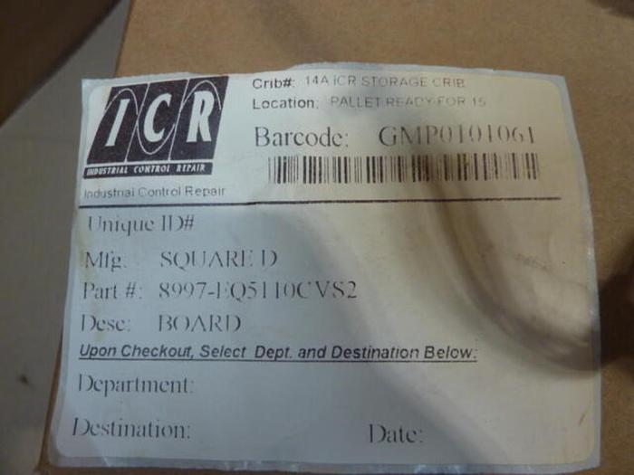Used SQUARE D Power Supply 8997-EQ5110CVS2 #31891