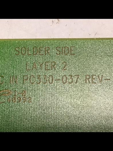 Used VAN DORN DC Input Board 330037 PC330-037 Used
