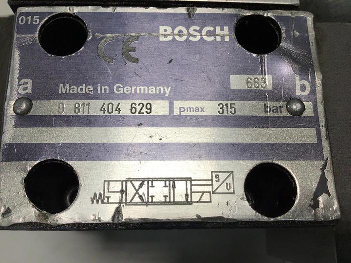 Used BOSCH Proportional  Servo Valve 0 811 404 304 Used #145593