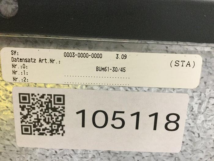 Used BAUMULLER Servo Drive BUM61-VC-0A-1035 / BUM61-30/45-54-B-0-00 Used