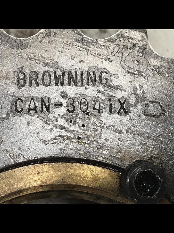 Used BROWNING CAN-3041X Die Height Adjustable Tie Bar Nut Used #142994