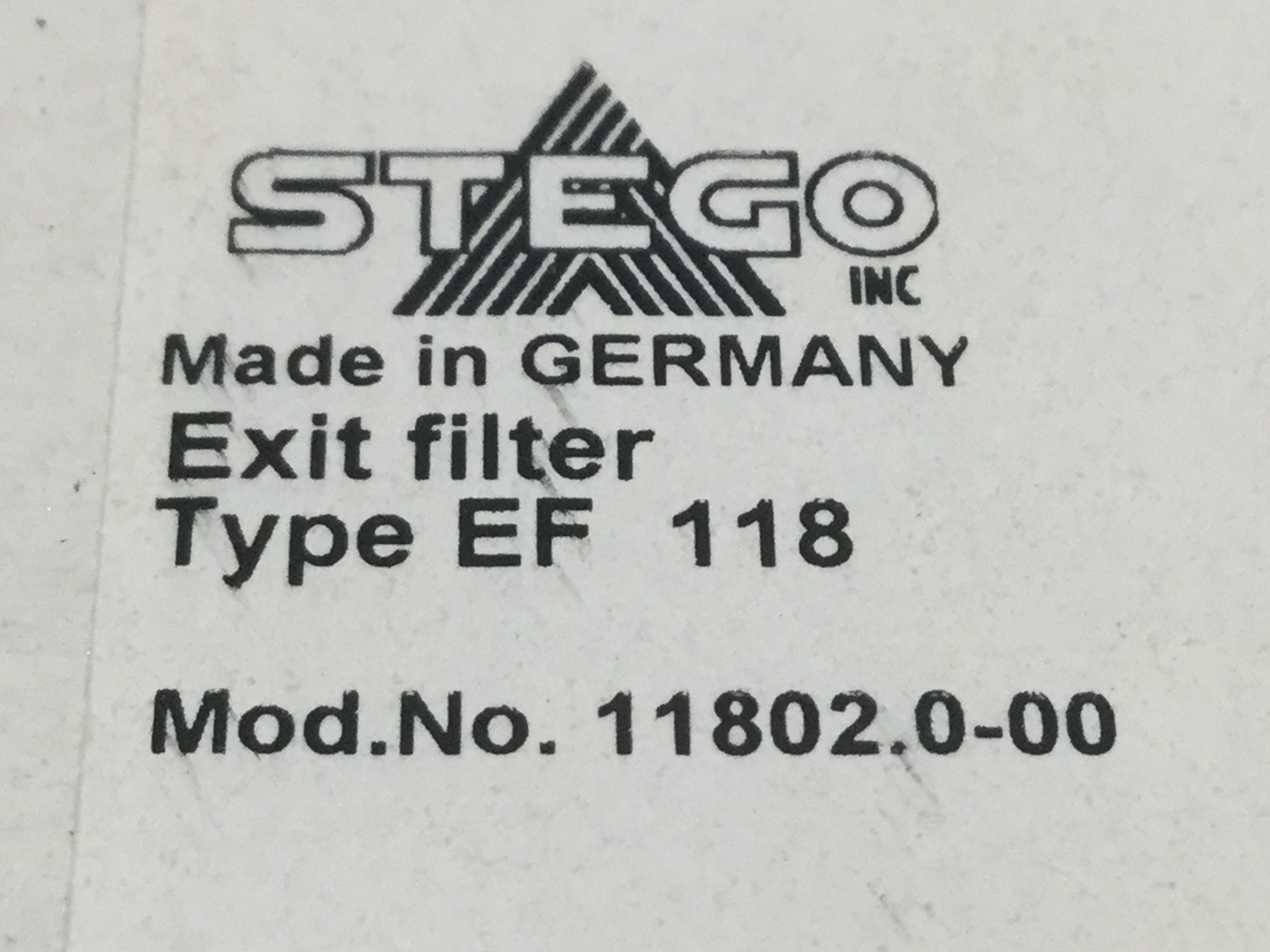STEGO Filter Fan Enclosure 11802.0-00 NEW