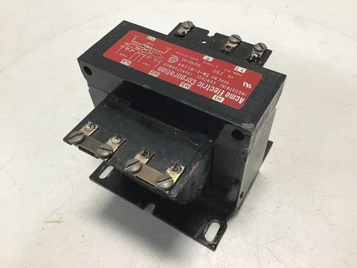 Used ACME ELECTRIC 150 VA Transformer TA-1-81144 #117056