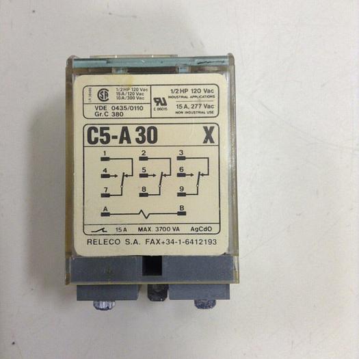 Used RELECO Relay C5-A 30 X #76441