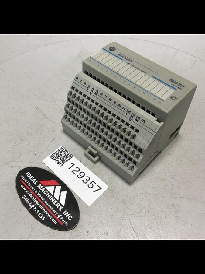 Used ALLEN BRADLEY Input Module 1794-IB16 SER A #129357