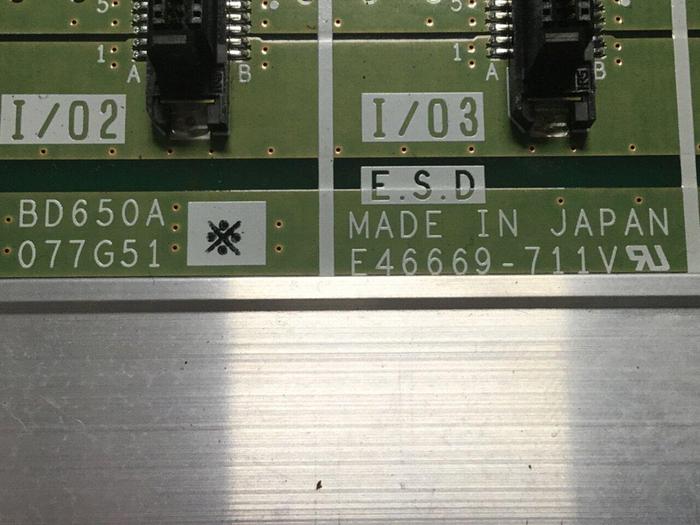 Used MITSUBISHI Base Unit BD650A 077G51 E46669-711V #105544