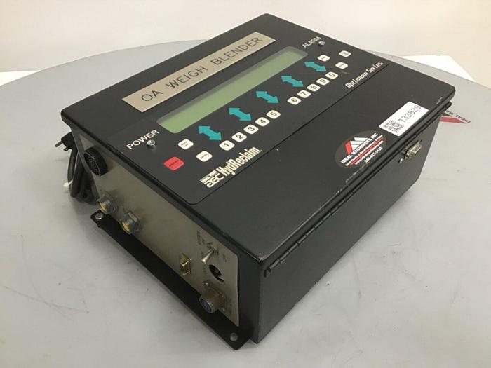 Used AEC Weigh Blender Control OA WB CONT #133829