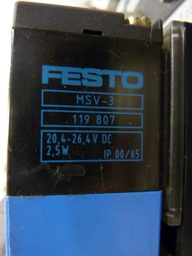Used FESTO Control Block / Valve Terminal IFB8-02 #52691