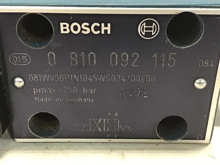 Used BOSCH 0 810 092 115 Valve Used #142066