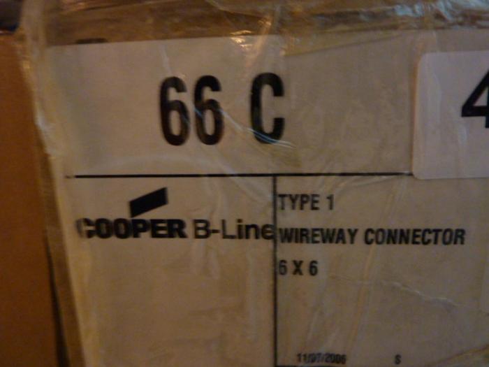 COOPER Wireway Connector 66C #41500