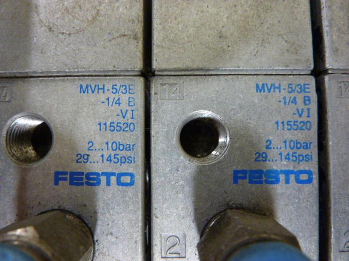 Used FESTO Control Block / Valve Terminal IFB8-02 #52700