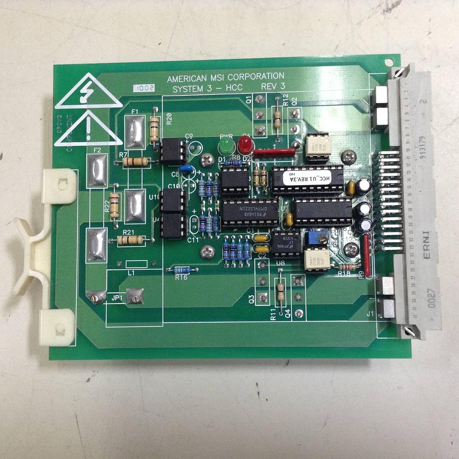 Used AMERICAN MSI Control Board C3201.010.045 Used
