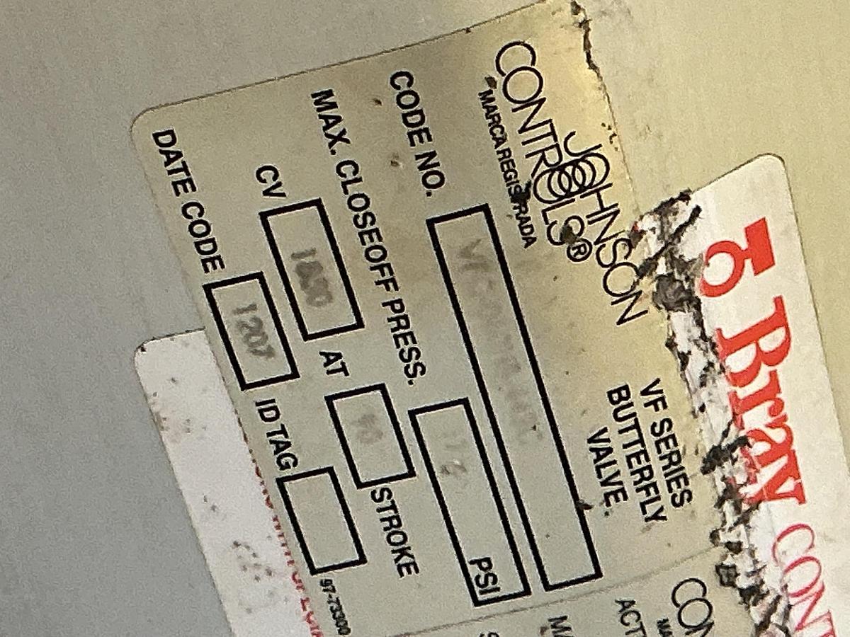 Used BRAY C1/ND1/416SS/EPDM