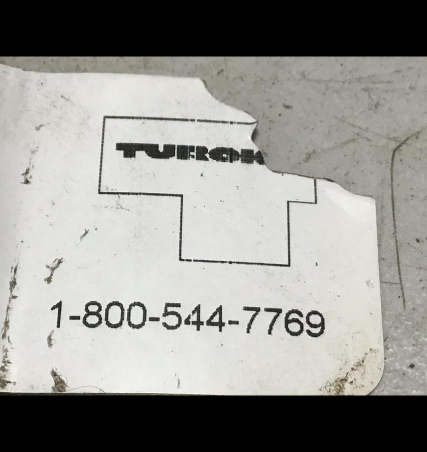 TURCK ELEKTRONIK Cable BI 1.5-HS865-AN6CX-0.3M-RS 4T Used