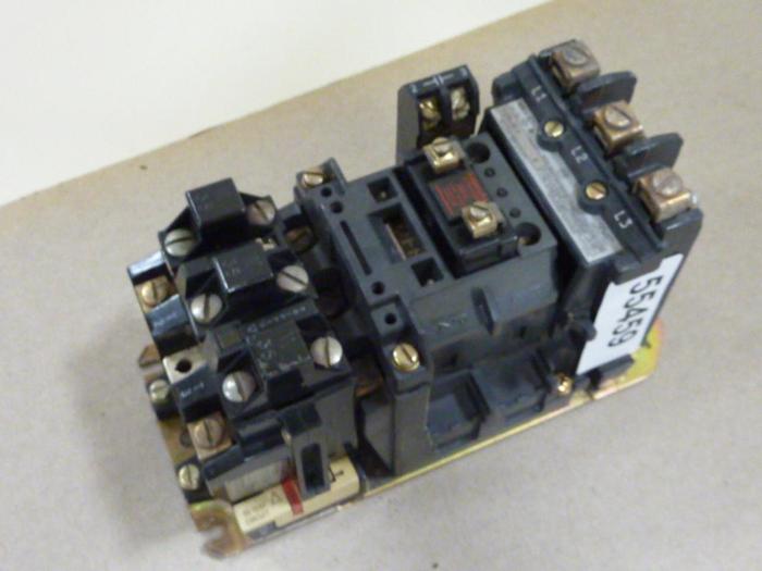 Used ALLEN BRADLEY Starter Size 1 509-BOD SER A W35 #55449