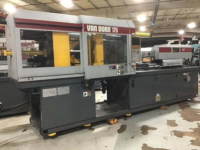 Used VAN DORN DEMAG 170 Ton Injection Mold Machine 170HT500 USED