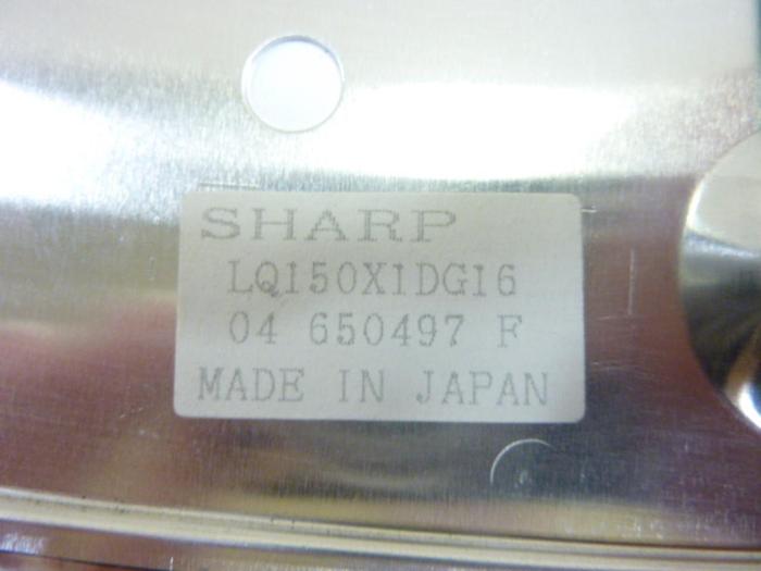 Used SHARP LCD Display Screen LQ150X1DG16 #43810