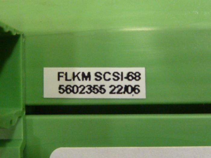 Used PHOENIX CONTACT Interface Module FLKM SCSI-68 #62878
