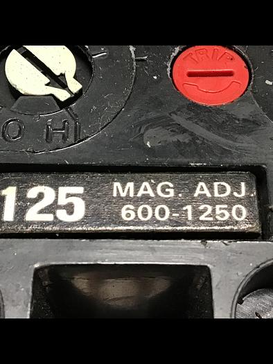 Used GENERAL ELECTRIC / GE TFJ236125 125 Amp Circuit Breaker Used #145426