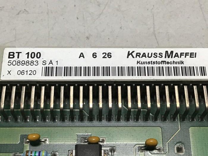 Used KRAUSS MAFFEI Circuit Board 5089883 BT100 CR100 AE2 5004233 USED
