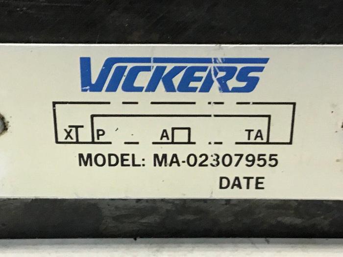 Used VICKERS Valve MA-02307955 Used