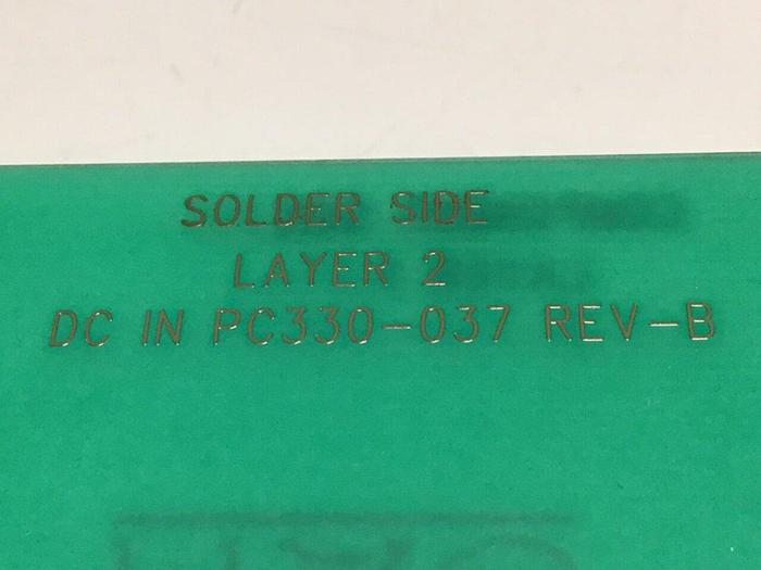 Used VAN DORN DC Input Board 330037 PC330-037 Used