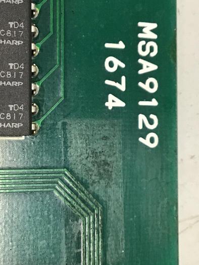 Used MITSUBISHI Circuit Board MSA9129 #141701
