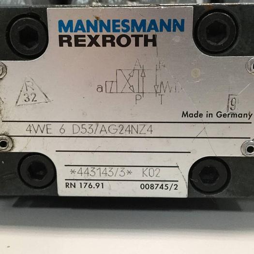 Used REXROTH Valve 4WEH10D406AG24NETZ4 Used