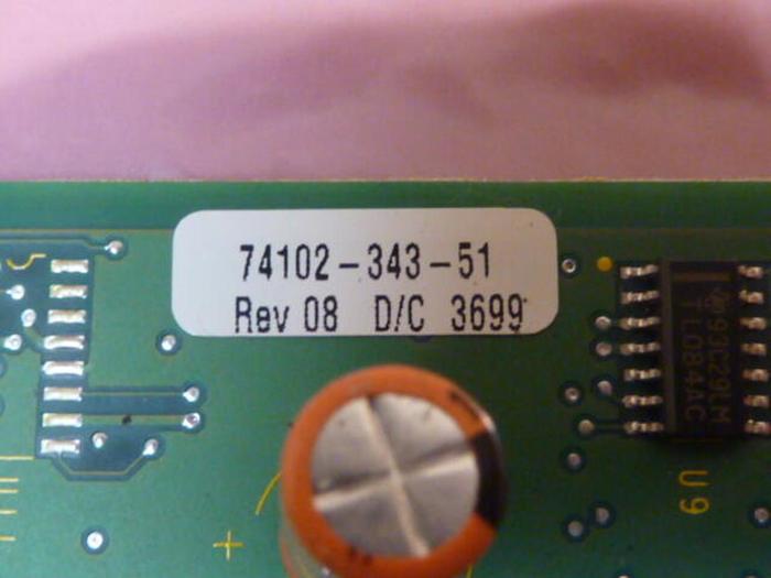 Used ALLEN BRADLEY Circuit Board 74102-343-51 #36713