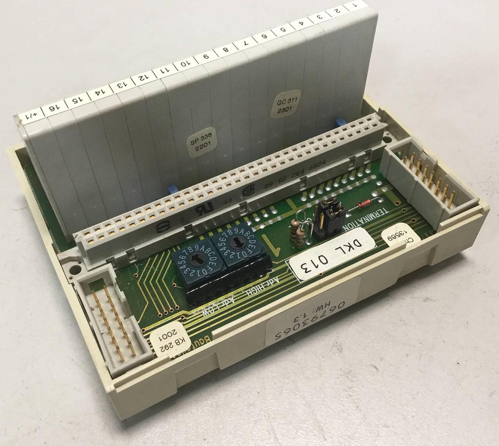 Used SIGMATEK Terminal Base Module DKL013 05-024-013-D USED