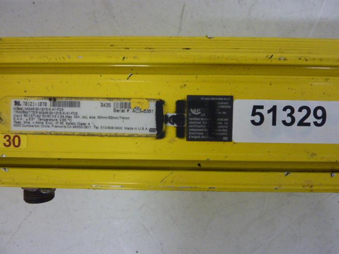 Used STI Light Curtain Transmitter MG46-30-1215-X-A1-FD2 #51331
