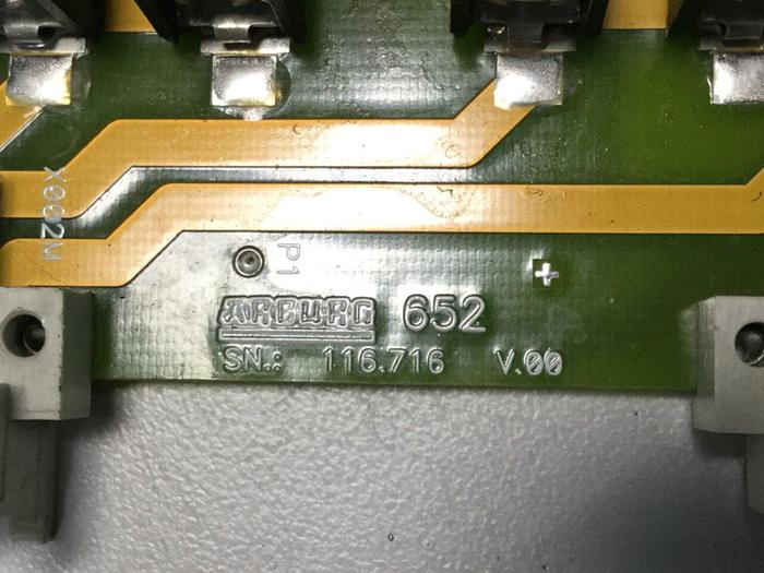 Used ARBURG Circuit Board 652 #100818