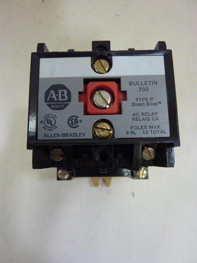Used ALLEN BRADLEY Contactor 700-P200A4 SER B #59138