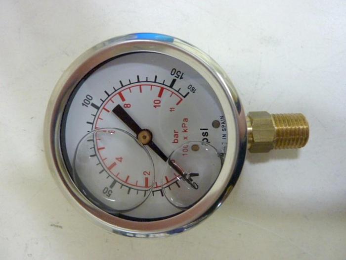 DYNAMIC FLUID COMPONENTS Pressure Gauge CF1P-010A #66760